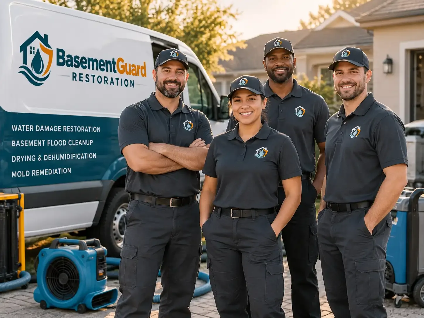 Basement Water Damage Restoration company in Burneyville, OK